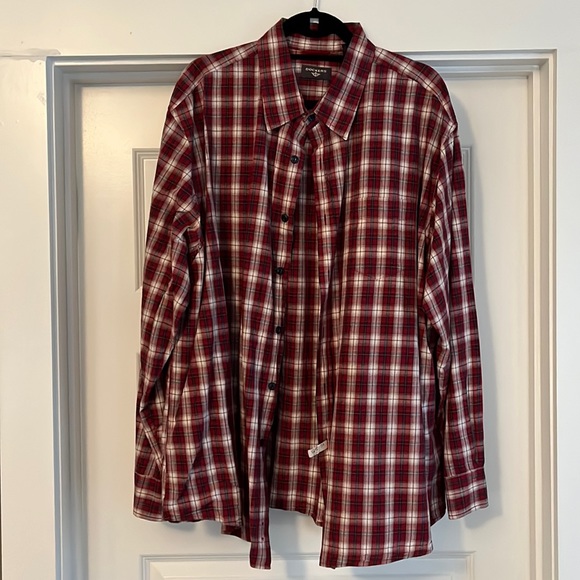 Men’s Red Button Up - Picture 1 of 1